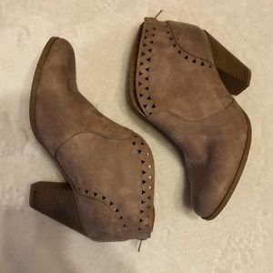 Faux Leather Booties
